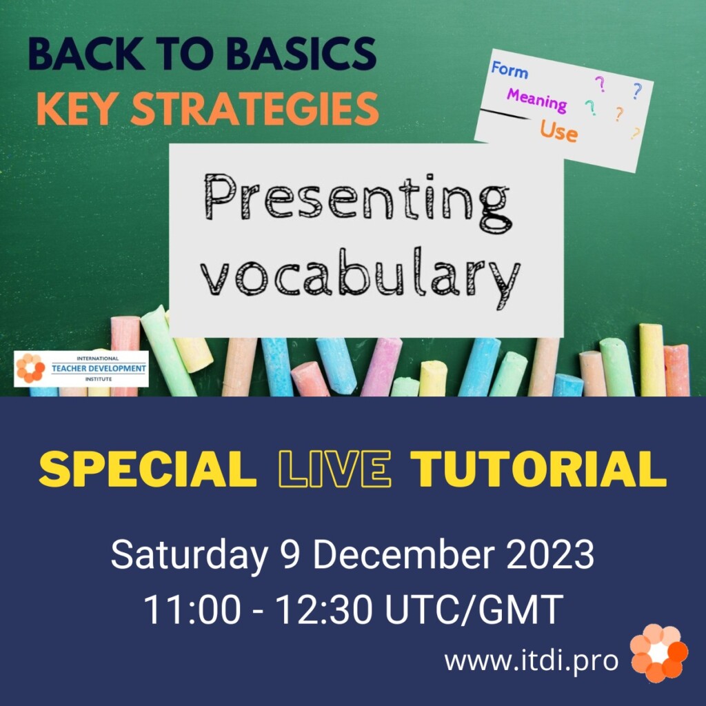 image providing information about an upcoming live tutorial on Saturday December 9th at 11:00 UTC.